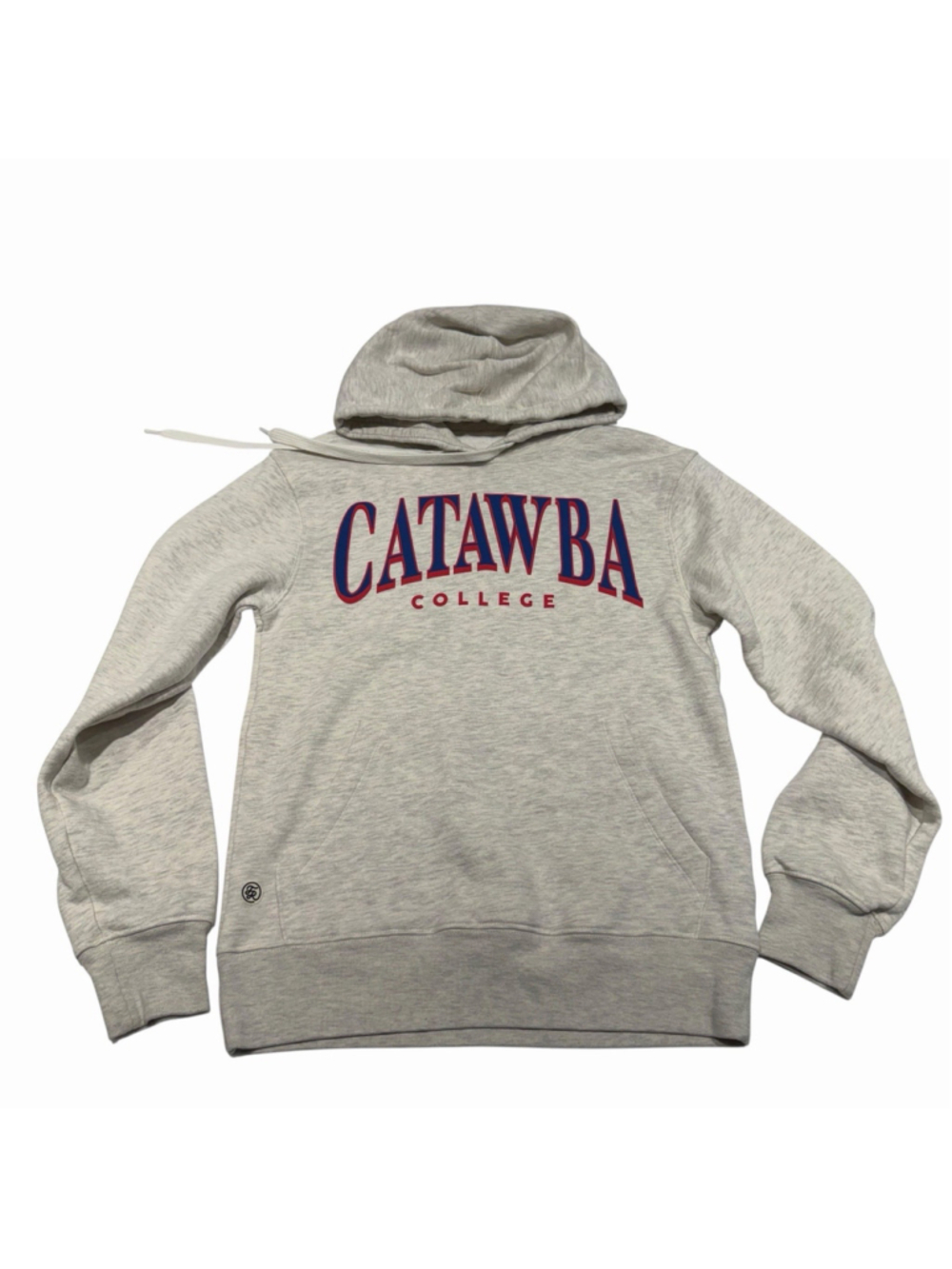 Catawba College NCAA Hoodie Sweatshirt Cream Adult Sm Pullover Preppy Collegiate